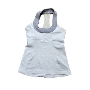 Lululemon white and blue tank Size XS